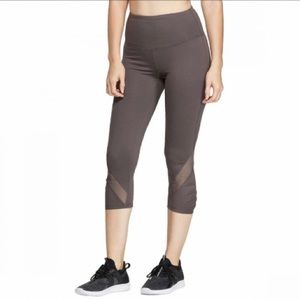 Champion C9 Mesh Panel Capri Leggings Size S